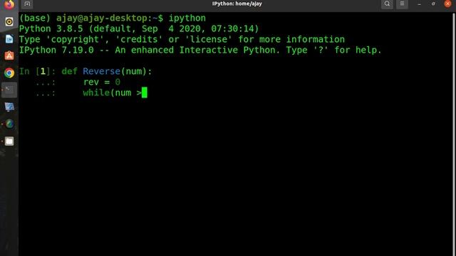 how to reverse the number in python смотреть онлайн
