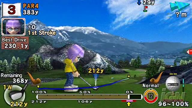 Hot Shots Golf: Open Tee 2 Sony PSP Gameplay - In the смотреть онлайн