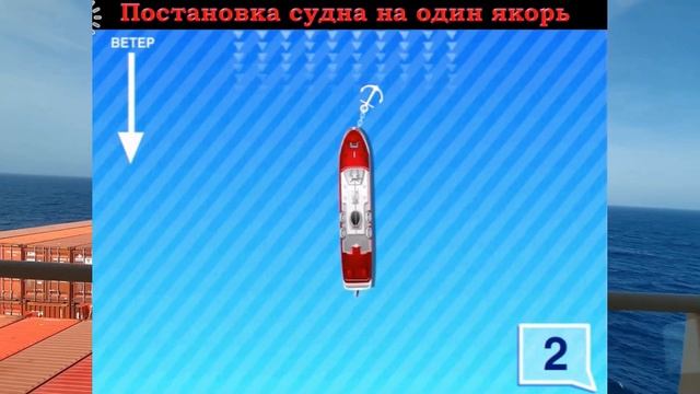 ПОСТАНОВКА СУДНА НА ОДИН ЯКОРЬ / РАЗДЕЛ: «ПОСТАНОВКА НА ЯКОРЬ» смотреть онлайн