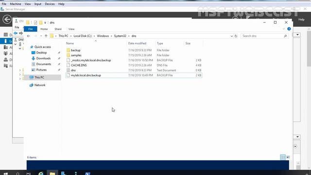Backup and Restore AD Integrated DNS Zones in DNS Server смотреть онлайн