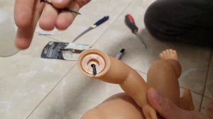 Как починить руку кукле Беби бон Hiw to fix the arm of baby born
