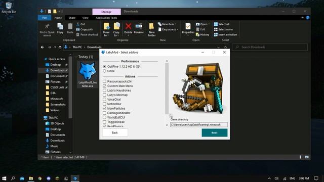 Best Minecraft fps boost client for Low end pc's (Works with cracked minecraft) смотреть онлайн