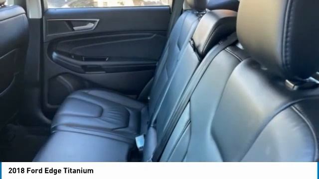 2018 Ford Edge Titanium White Platinum Metallic Tri-Coat in Chattanooga 22208A смотреть онлайн