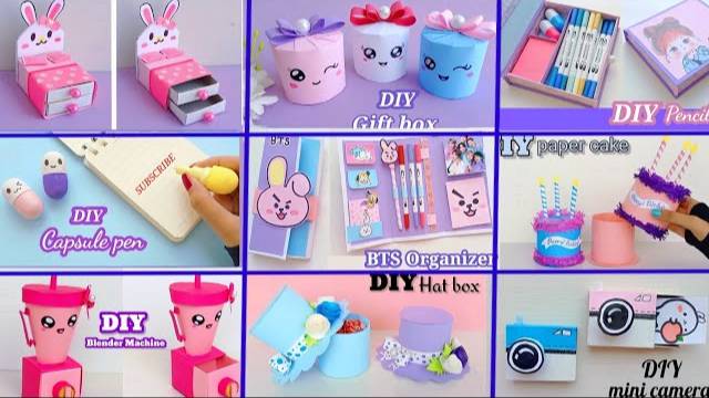 EASY CRAFT IDEAS || School Craft Idea || DIY Origami Craft || School Hacks || Paper Mini Gift Idea