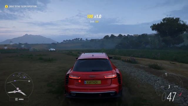Forza Horizon 5 Audi RS6 test drive смотреть онлайн