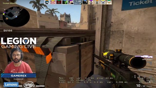 CS: Counter Strike Global Offensive Online Gaming on Legion Y540 | Gamerex | Legion Gaming India смотреть онлайн