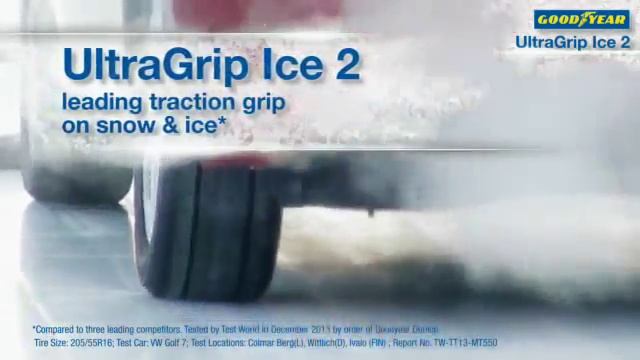 Goodyear UltraGrip Ice 2 смотреть онлайн