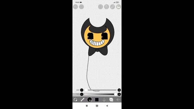 How to Draw Bendy in Ibis Paint X / Как нарисовать Бенди в Ибис Паинт Икс смотреть онлайн