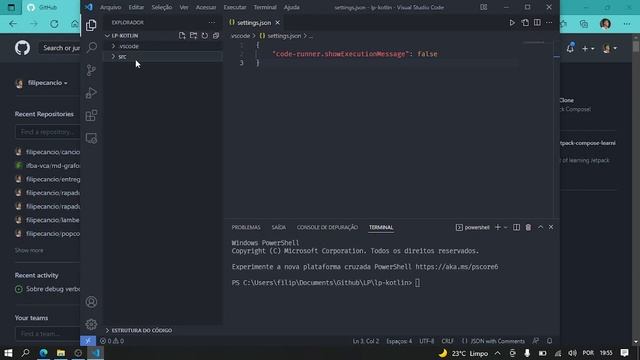 Criando projeto inicial em kotlin com vscode смотреть онлайн