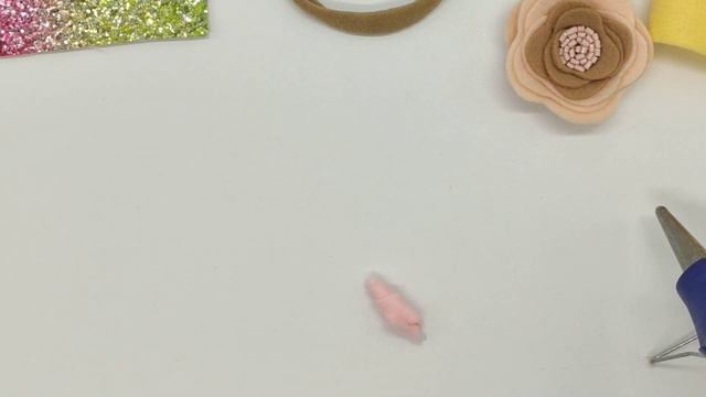 Такие нежные бутончики за 2 минуты? Повязка из фетра/МК/diy/felt flowers/headband смотреть онлайн