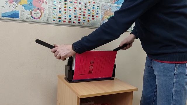 Снятие канала Металбинд с помощью пресс-переплетчика смотреть онлайн