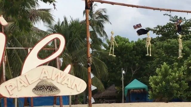 Острова Филиппин. Cowrie island в заливе Хонда смотреть онлайн