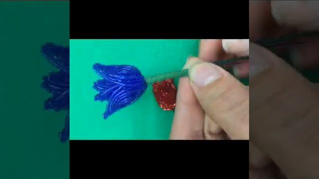 Брошь на день флага. Цвет флага. смотреть онлайн