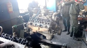 Запуск двигателя ЗИЛ 130