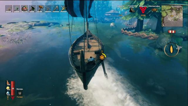 Valheim: Re BORN. Восстанавливаем все, после скама. #61 (189) Ждем однову, страдаем фигней смотреть онлайн