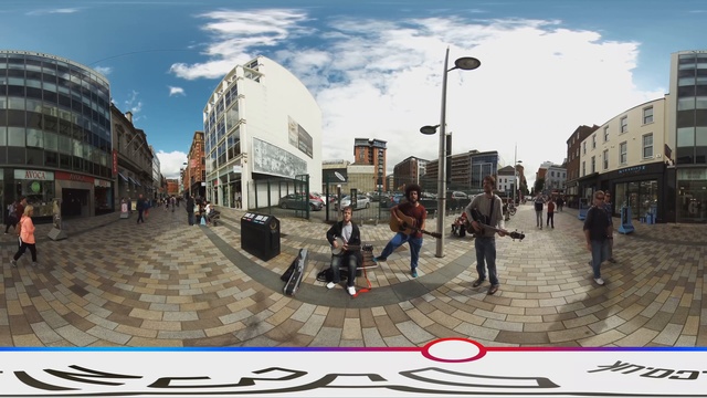 УЛИЧНЫЕ МУЗЫКАНТЫ В 360° 4K VR ► Крутое Музыкальное Сферическое Видео смотреть онлайн