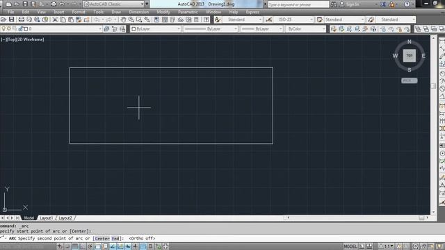 AutoCAD 2013 Tutorial - Lesson 1 / AutoCAD 2013 Öğrenme Ders 1 смотреть онлайн