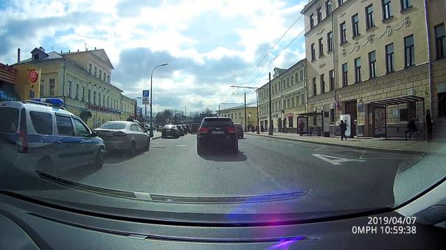 По Москве с реальным звуком! Апрель 2019! Moscow Drive! смотреть онлайн