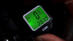 Велокомпьютер SunDing SD — 568AE на 23 функции | Посылка из Китая