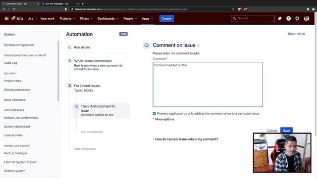 Jira Cloud Automation - Let us add comment on linked issues смотреть онлайн
