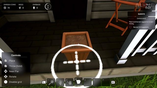 Garden Simulator - Геймплей | Switch смотреть онлайн