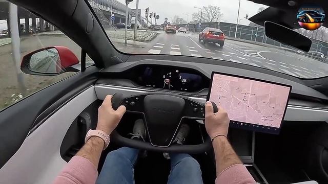 2023 Tesla Model S Plaid (1020 HP)/0-100/POV Test Drive