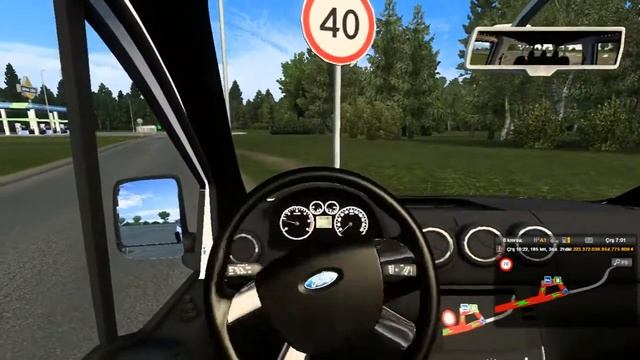ETS 2 | MOD | FORD TRANSİT CONNECT | 1.40 смотреть онлайн