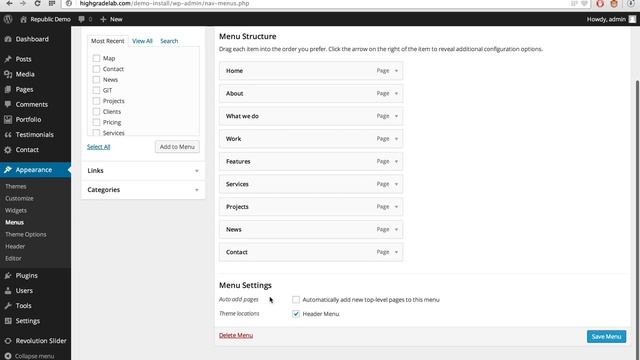 Republic WordPress Theme - Install Demo Data смотреть онлайн