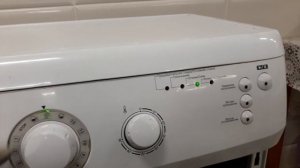 Vestel WM 634 T Ошибка - Мигает "Стирка" и "Полоскание".