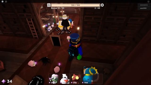 КУПИЛ УЧЁНОГО В ROBLOX TOWER HEROES. смотреть онлайн