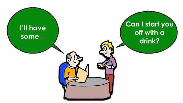 At A Restaurant |  Drinks, Meals , Desserts | English Speaking Practice | ESL | EFL