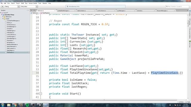 The Tower , Total play time • 32 • Mobile Game [Tutorial][C#] смотреть онлайн