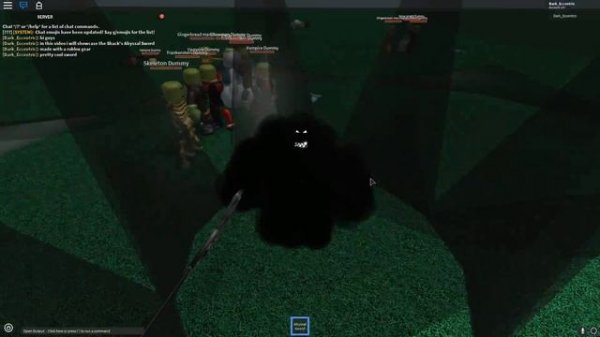 Roblox Script Showcase Episode#916/Shack's Abyssal Sword