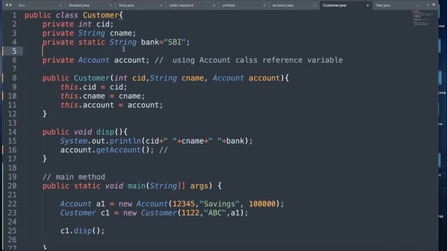 34 Core Java Association among classes смотреть онлайн