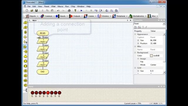 Flowcode Training video 11 Connection Points смотреть онлайн