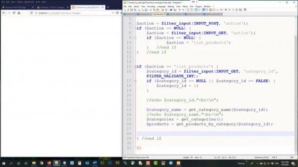 Tutorial php 2022 - 046 xampp eg010_4