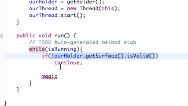 Android Application Development Tutorial - 69 - Locking and Unlocking a Canvas смотреть онлайн