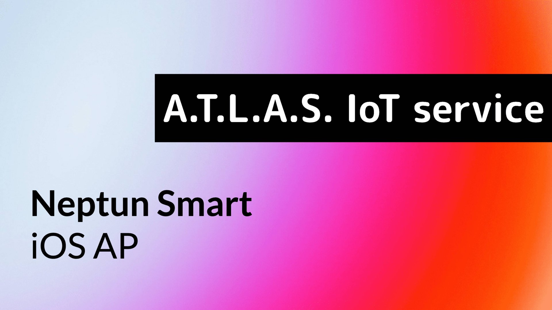 Neptun Smart. iOS. Подключение к ATLAS в режиме AP. смотреть онлайн