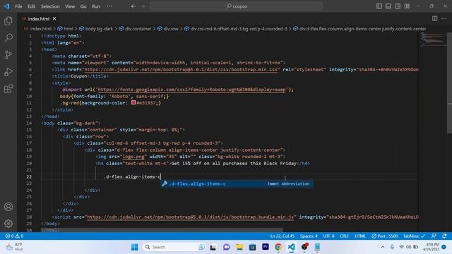 How to make a Coupon Code for website in Bootstrap 5 ? #webdevelopment #website смотреть онлайн