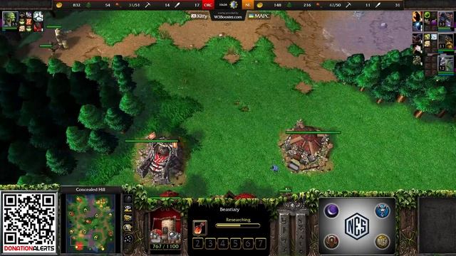 ЛОУЛАЕТ ПОСТАВИЛ ГРАБЛИ от ГРАББИ | Warcraft 3 Reforged смотреть онлайн