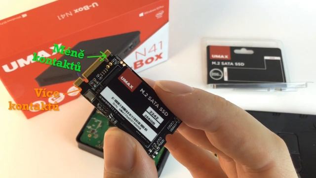 Přidání M.2 SSD do mini-pc UMAX U-Box N41 / Extending storage by M.2 SATA SSD 2242 in UMAX U-Box N4 смотреть онлайн