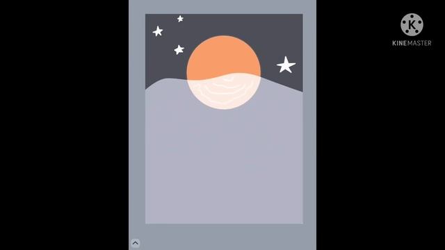 midnight with orange moon and its reflection смотреть онлайн