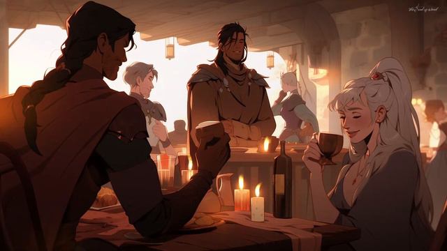 Fantasy Medieval/Tavern Music - Bard/Tavern Ambience, RPG Game Music смотреть онлайн