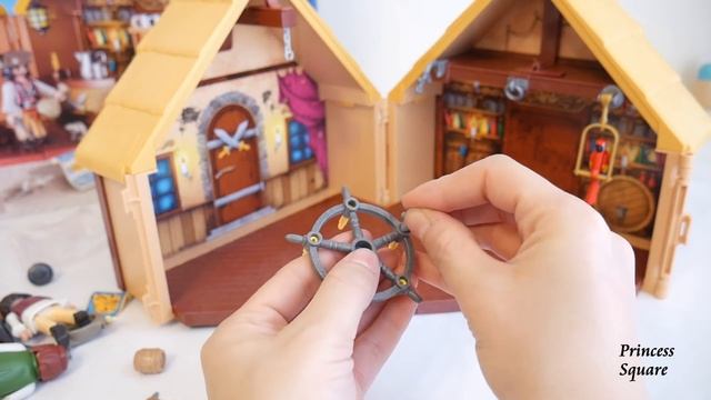 Playmobil Pirates 9112 Take Along Pirate Stronghold Unboxing смотреть онлайн
