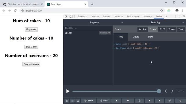 React Redux Tutorials - 24 - Redux Devtool Extension смотреть онлайн