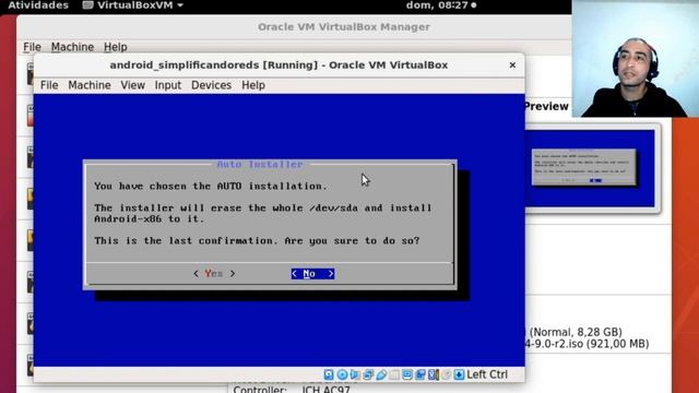 Instalando o ANDROID no VIRTUALBOX смотреть онлайн