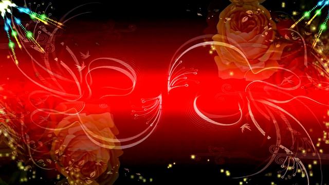Видеофон!!! Праздничный видеофон Розы - футаж!!! смотреть онлайн