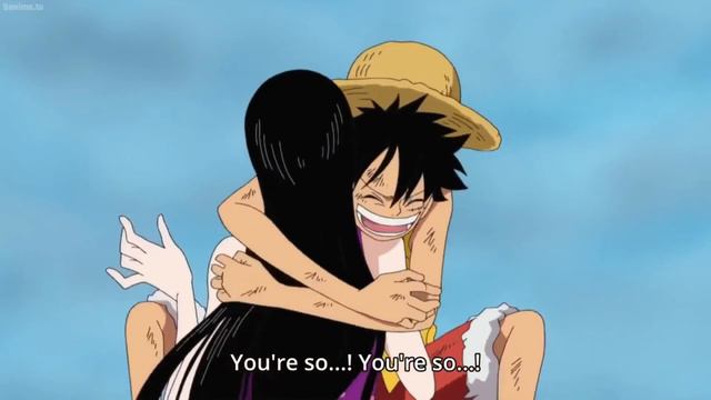 Luffy and Boa Hancock Get marriage || One Piece смотреть онлайн