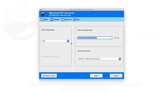 Mac PST to EML Converter to Export PST Files to EML on MacBook смотреть онлайн