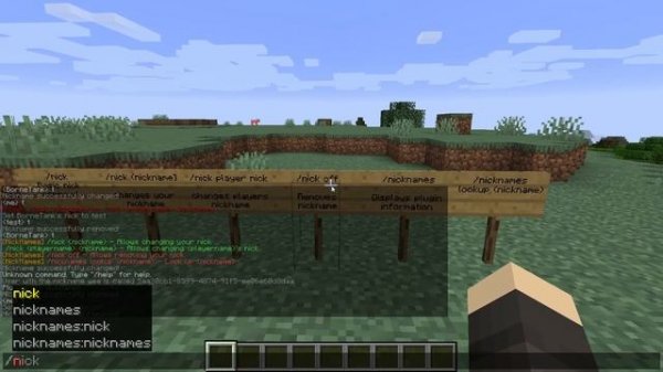 NickNames Plugin Showcase 1.16.5!? Lighteight plugin!